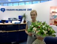 Эустома, кустовая роза, альстромерия, гиперикум