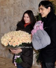 101 кремовая роза