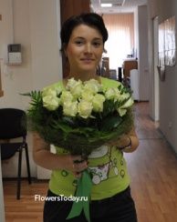 Зеленые розы