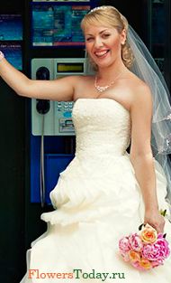 Букет невесты. Пионы