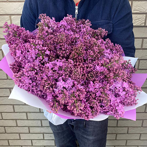 Сирень в дизайнерской плёнке