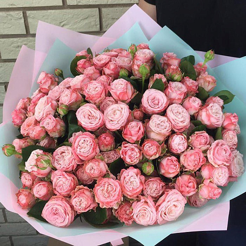 Кустовые пионовидные розы