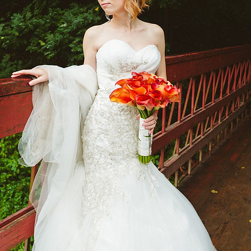 Букет невесты из калл