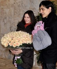 101 кремовая роза 101 кремовая роза