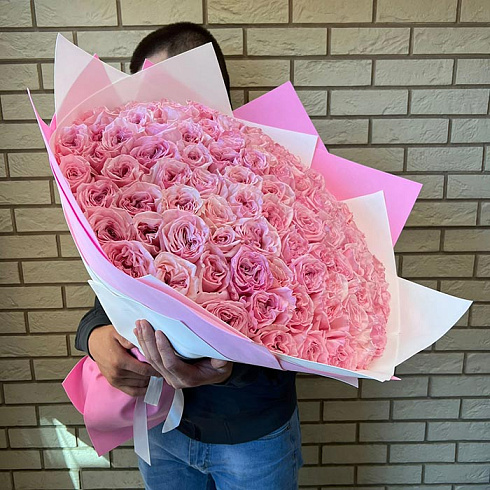 101 пионовидная роза