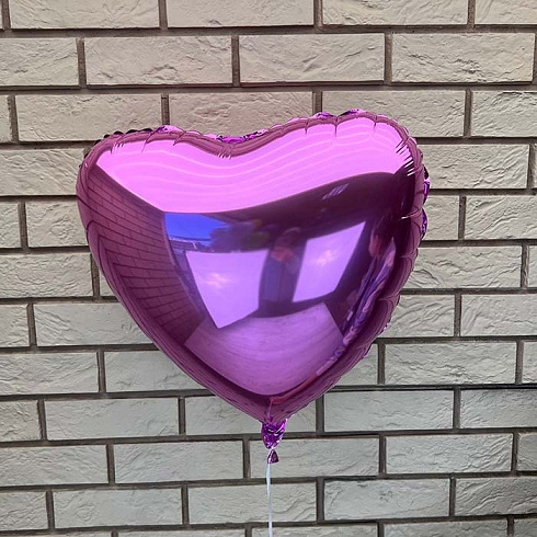 Розовое сердце