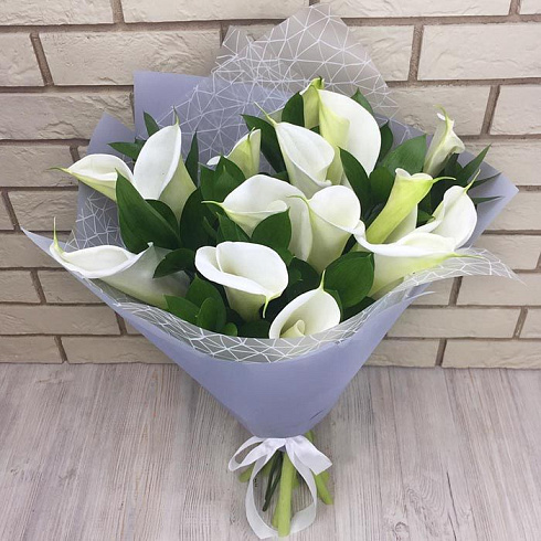 Букет из белых калл