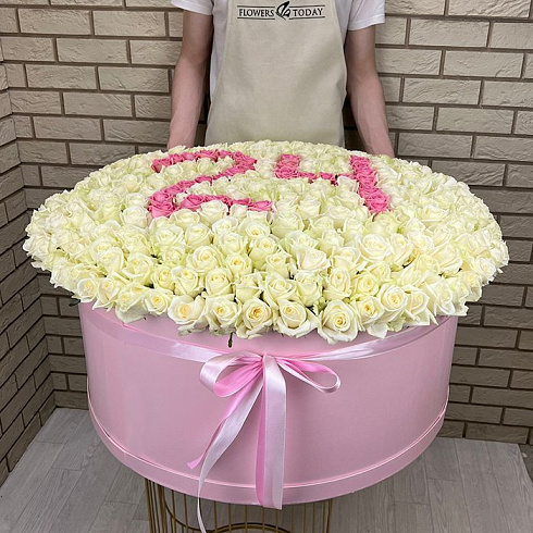 Цифра из роз, любая цифра