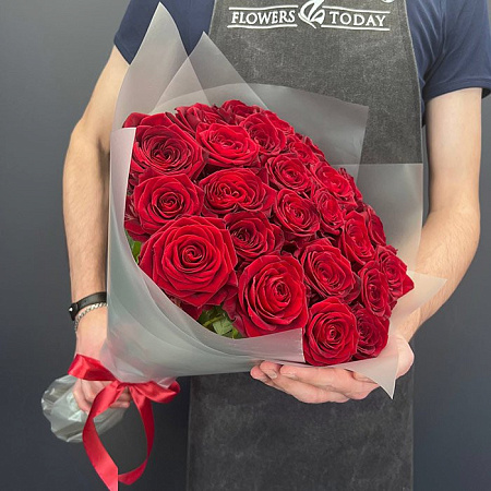 29 красных роз