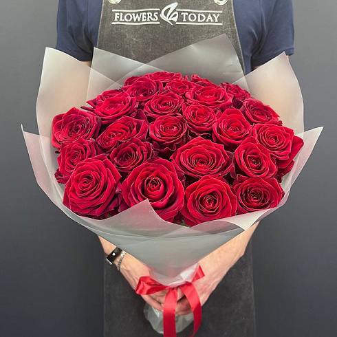 29 красных роз