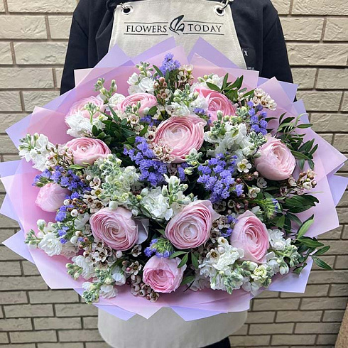 Ранункулюсы, маттиолы и статица