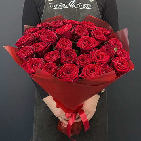 29 красных роз