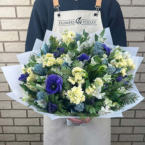 Анемоны, маттиолы и альстромерии