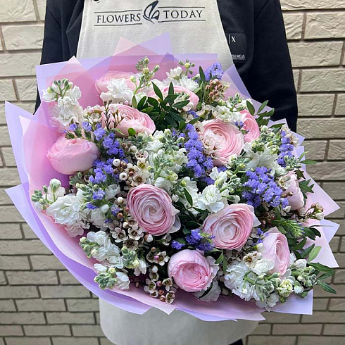 Ранункулюсы, маттиолы и статица