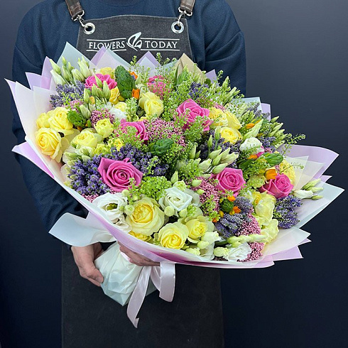 Летний букет из экзотики